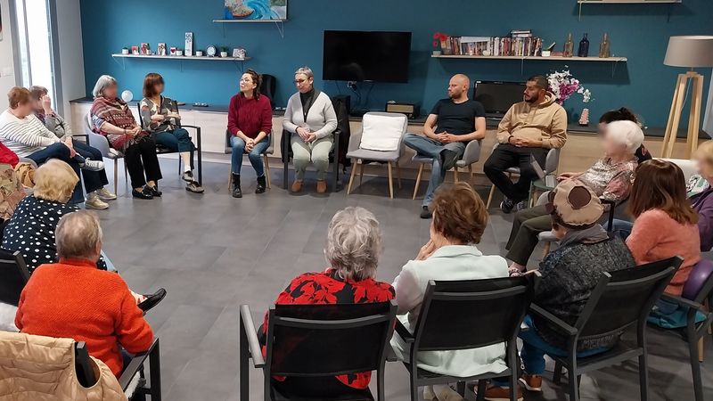 Tranquillité publique : rencontre avec les seniors de la résidence Senghor
